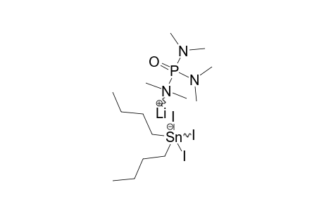 [(DI-N-BUTYLTIN-DIIODIDE)-LITHIUM-IODIDE]-HEXAMETHYLPHOSPHORAMIDE-COMPLEX;LI-[N-BU2-SN-I3]-HMPA