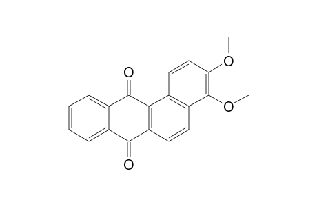 3,4-DIMETHOXY-BENZ-[A]-ANTHRACENE-7,12-DIONE;COMPOUNF-#3,4-DI-OME-BAD