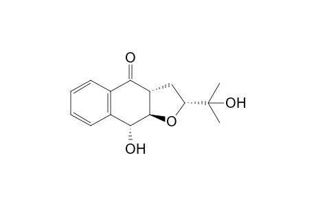 (2R*,3AR*,9R*,9AR*)-9-HYDROXY-2-(1-HYDROXY-1-METHYL-ETHYL)-2,3,3A,4,9,9A-HEXAHYDRONAPHTO-[2,3-B]-FURAN-4-ONE