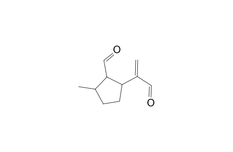 2-(1-formylvinyl)-5-methyl-cyclopentanecarbaldehyde