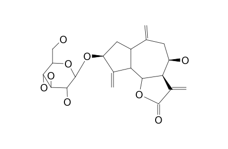 8-EPIDESACYLCYNAROPICRIN GLUCOSIDE