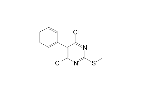 4,6-Dichloro-2-methylthio-5-phenyl-pyrimidine