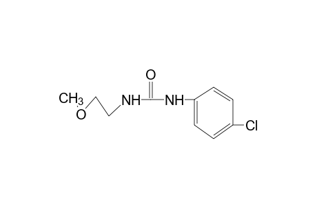 1-(p-chlorophenyl)-3-(2-methoxyethyl)urea