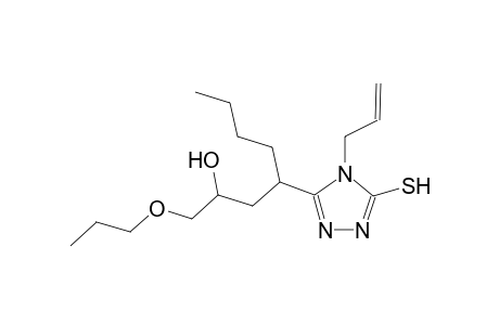 4-(4-allyl-5-sulfanyl-4H-1,2,4-triazol-3-yl)-1-propoxy-2-octanol