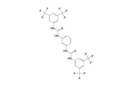 1,1'-m-PHENYLENEBIS[3-(alpha,alpha,alpha,alpha',alpha',alpha'-HEXAFLUORO-3,5-XYLYL)UREA]