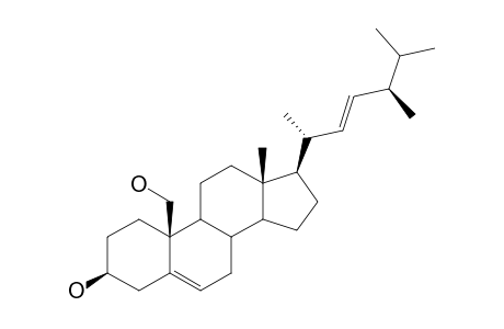 ACANTHOVAGASTEROID-C;(22E,24S)-24-METHYLCHOLESTA-5,22-DIENE-3-BETA,19-DIOL