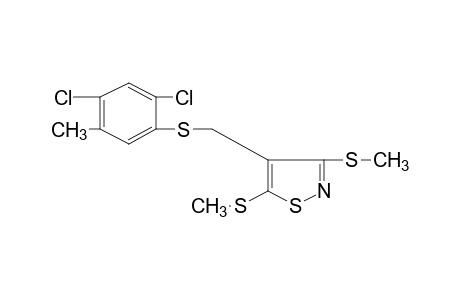 3,5-bis(methylthio)-4-{[(4,6-dichloro-m-tolyl)thio]methyl}isothiazole