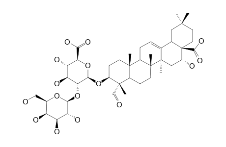 QUILLAIC-ACID-3-O-BETA-D-GALACTOPYRANOSYL-(1->2)-BETA-D-GLUCURONOPYRANOSIDE