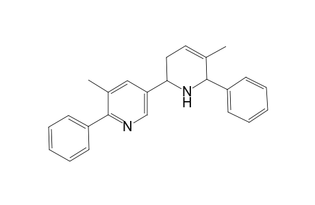 3-METHYL-2-PHENYL-5-(3-METHYL-2-PHENYL-3,4-DEHYDROPIPERID-6-YL)-PYRIDINE