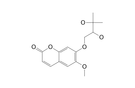 7-(2,3-DIHYDROXY-3-METHYLBUTYLOXY)-6-METHOXYCOUMARIN