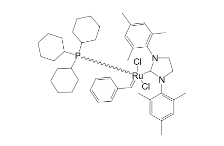 (1,3-DIMESITYL-IMIDAZOLIDINE-2-YLIDENE)-(PPH3)-(CL2)-RU=CH-PH