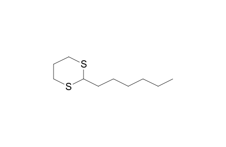 1,3-Dithiacyclohexane, 2-hexyl-