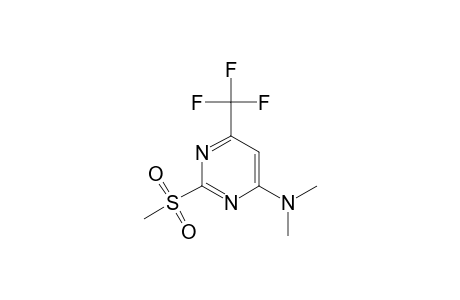 4-DIMETHYLAMINO-2-METHYLSULFONYL-6-TRIFLUOROMETHYLPYRIMIDINE