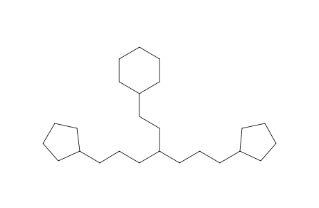 Cyclohexane, [6-cyclopentyl-3-(3-cyclopentylpropyl)hexyl]-