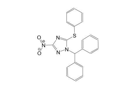 1-benzhydryl-3-nitro-5-(phenylsulfanyl)-1H-1,2,4-triazole