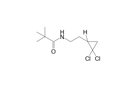 N-[2-(2,2-dichlorocyclopropyl)ethyl]-2,2-dimethylpropionamide