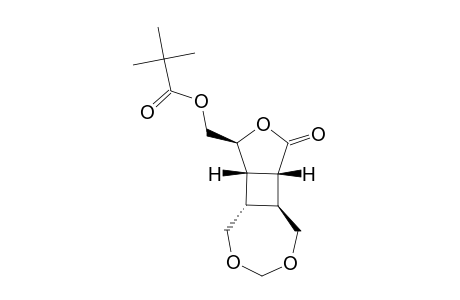 (1R,2S,8S,9S,10S)-10-(PIVALOYL-OXYMETHYL)-4,6,11-TRIOXACYCLO-[7.3.0.0(2,8)]-DODECAN-12-ONE