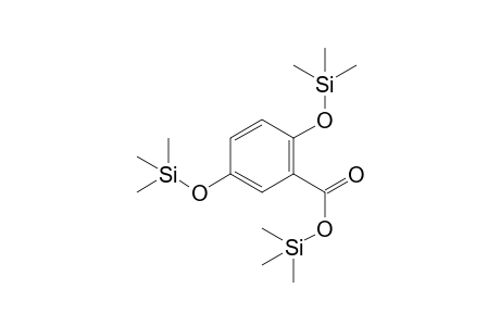 Benzoic acid, 2,5-bis(trimethylsiloxy)-, trimethylsilyl ester