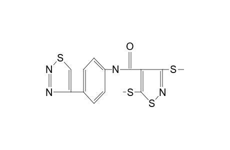 3,5-bis(methylthio)-4'-(1,2,3-thiadiazol-4-yl)-4-isothiazolecarboxanilide