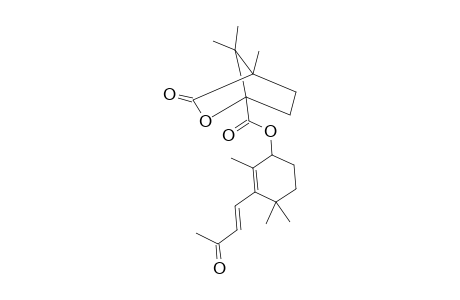 2,4,4-Trimethyl-3-[(1E)-3-oxo-1-butenyl]-2-cyclohexen-1-yl 4,7,7-trimethyl-3-oxo-2-oxabicyclo[2.2.1]heptane-1-carboxylate