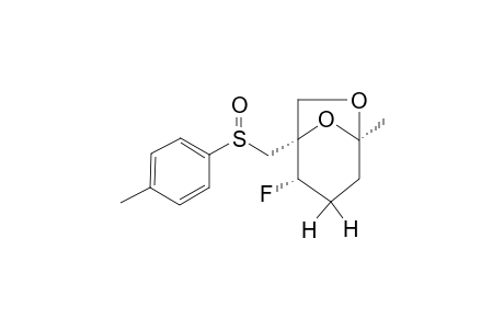 (1R,2S,5R)-2-[[(4-METHYLPHENYL)-SULFINYL]-METHYL]-2-FLUORO-5-METHYL-6,8-DIOXABICYCLO-[3.2.1]-OCTANE