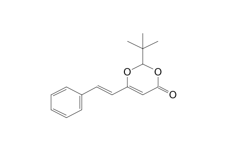 2-tert-BUTYL-6-STYRYL[1,3]DIOXIN-4-ONE