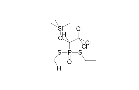 S,S'-DIETHYL-1-TRIMETHYLSILYLOXY-2,2,2-TRICHLOROETHYLDITHIOPHOSPHONATE