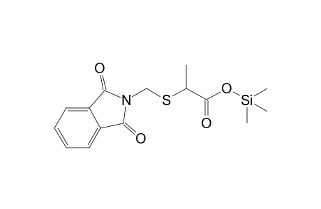 Trimethylsilyl 2-(phthalimidomethyl-sulfanyl)propionate