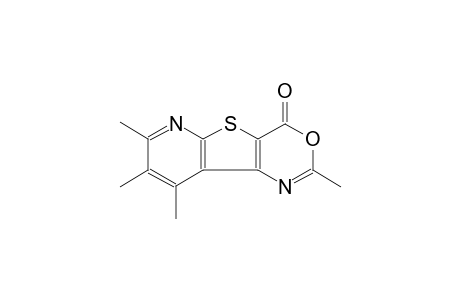 2,7,8,9-tetramethyl-4H-pyrido[3',2':4,5]thieno[3,2-d][1,3]oxazin-4-one