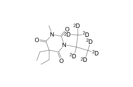 2,4,6(1H,3H,5H)-Pyrimidinetrione, 5,5-diethyl-1-methyl-3-[1-(methyl-D3)ethyl-1,2,2,2-D4]-