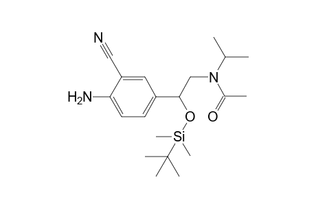 Cimaterol, N-acetyl, O-TBS