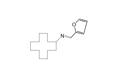 2-[(cyclododecylimino)methyl]furan