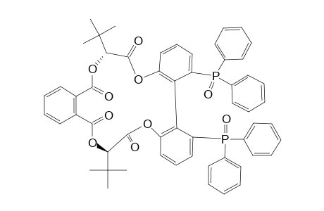 (S(AX),R,R)-2,2'-BIS-(DIPHENYL-PHOSPHINYL)-6,6'-(2-PHTHALOXY-BIS-2,2-DIMETHYL-PROPIONYLOXY)-1,1'-BIPHENYL