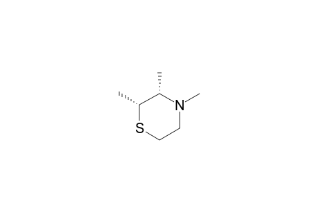 N,2,3-TRIMETHYL-1,4-THIAZANE;MINOR_CONFORMATION_2