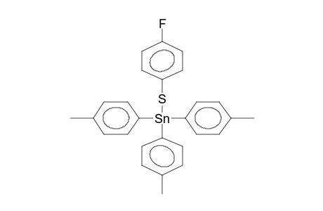 TRIS(4-METHYLPHENYL)TIN 4-FLUOROTHIOPHENOLATE