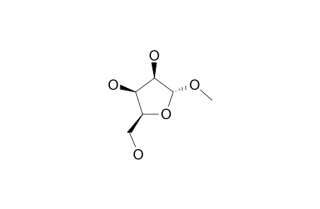 METHYL-ALPHA-D-RIBOSE,(FURANOSID)