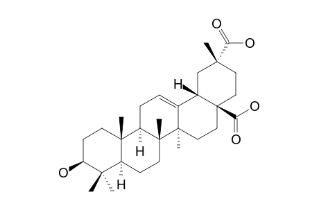 SERRATAGENIC-ACID;3-BETA-HYDROXY-OLEAN-12-ENE-28,29-DIOIC-ACID