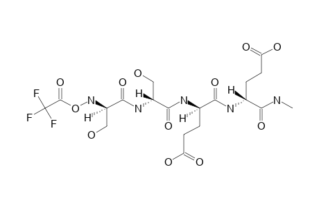 SERYLSERYLGLUTAM-1-YLGLUTAMIC-1-METHYLAMID-TRIFLUOROACETATE