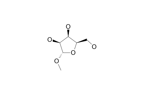 METHYL-ALPHA-D-LYXOSE,(FURANOSID)