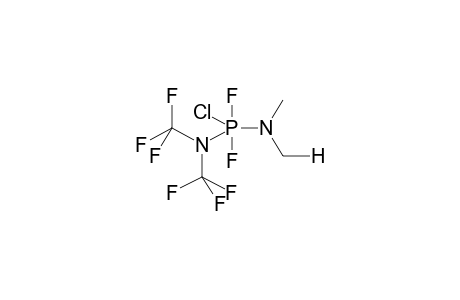 CHLORO(DIMETHYLAMINO)DIFLUORO(N,N-DITRIFLUOROMETHYLAMINO)PHOSPHORANE