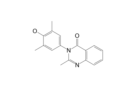 3-(4-hydroxy-3,5-xylyl)-2-methyl-4(3H)-quinazolinone