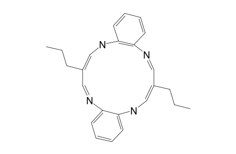 7,16-DIPROPYL-5,14-DIHYDRODIBENZO-[B,I]-5,9,14,18-TETRAAZA-(14)-ANNULENE