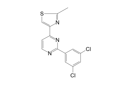 2-(3,5-dichlorophenyl)-4-(2-methyl-4-thiazolyl)pyrimidine