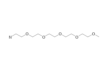 3,6,9,12,15-pentaoxahexadecylamine