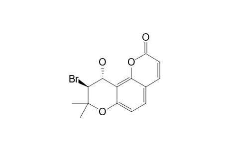 (+/-)-TRANS-3'-BrOMO-4'-HYDROXY-3',4'-DIHYDROSESELIN