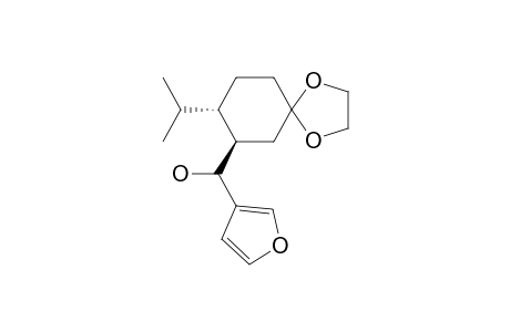 [5,5-(ETHENYLENEDIOXY)-2-ISOPROPYL-CYCLOHEXYL]-(FURAN-3-YL)-METHANOLE,EPIMER-#11A