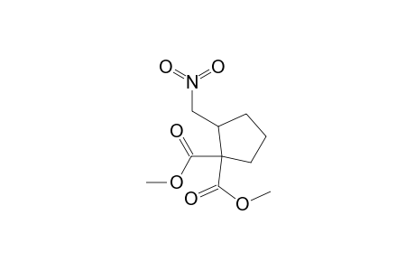 Dimethyl 2-nitromethylcyclopentane-1,1-dicarboxylate