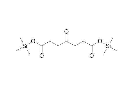 Bis(trimethylsilyl) 4-oxoheptanedioate