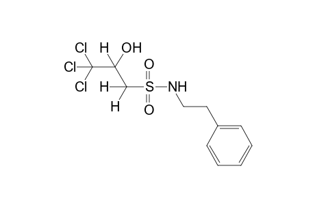 DL-2-hydroxy-N-phenethyl-3,3,3-trichloro-1-propanesulfonamide