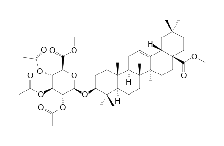 3-O-BETA-D-METHYLGLUCURONOPYRANOSYL-OLEANOLIC-ACID-METHYLESTER-PERACETYLATED